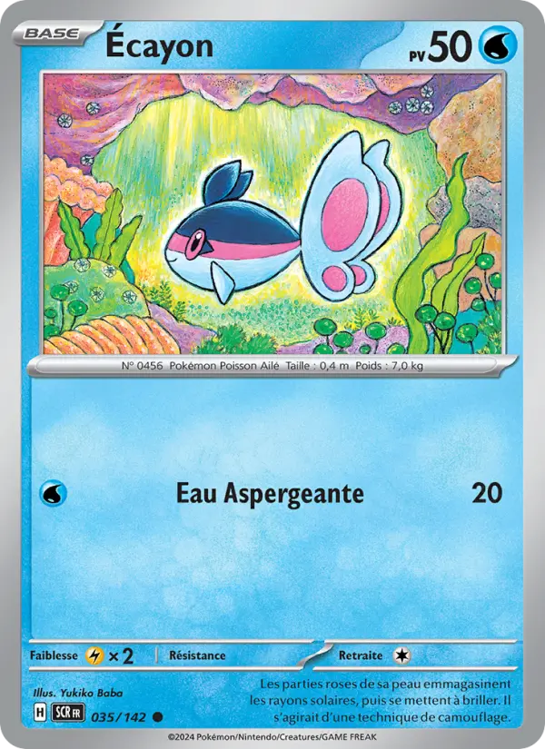 Écayon — Carte Pokémon 035 Couronne Stellaire