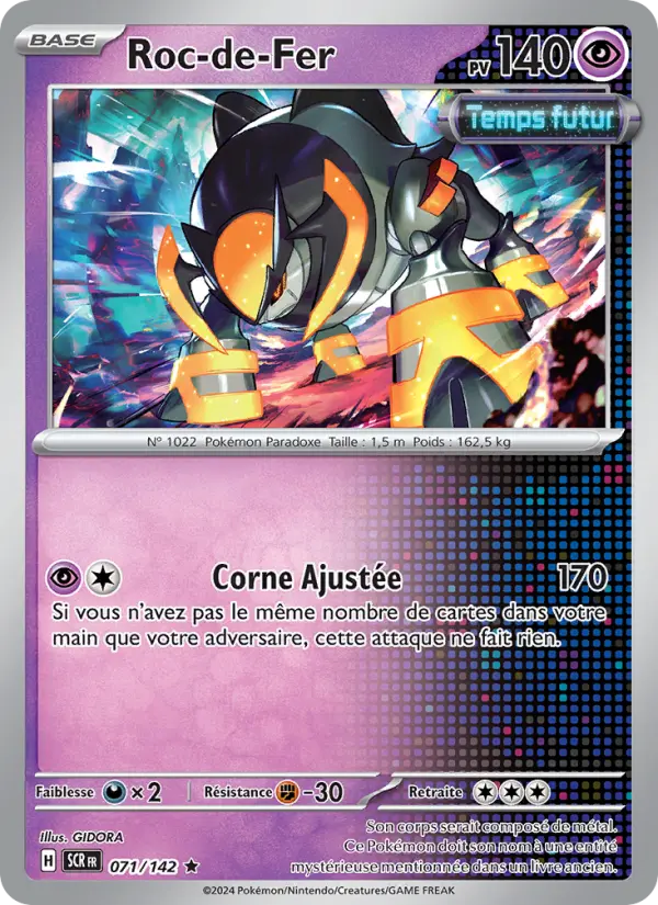 Roc-de-Fer — Carte Pokémon 071 Couronne Stellaire