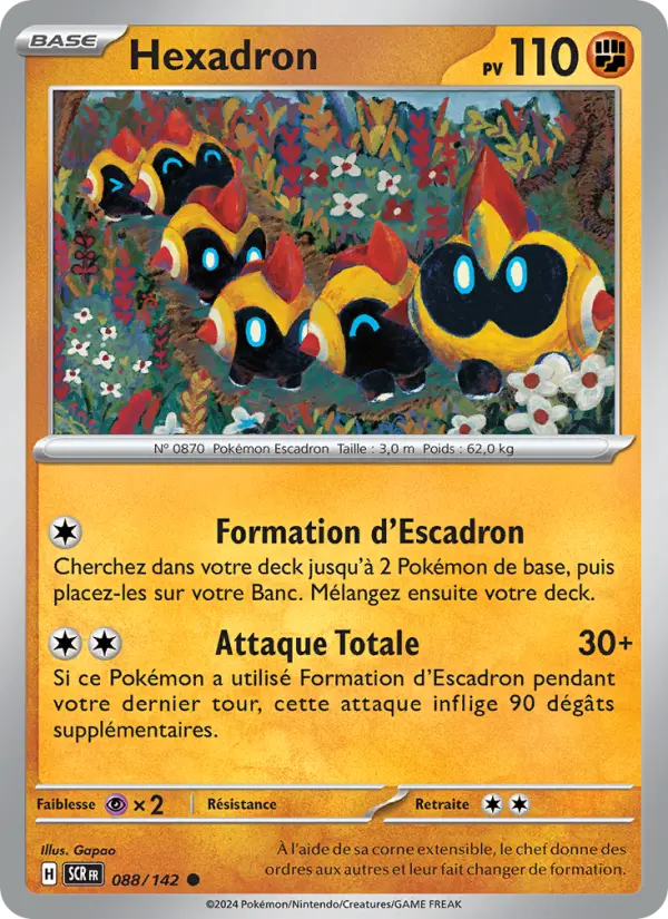 Hexadron — Carte Pokémon 088 Couronne Stellaire