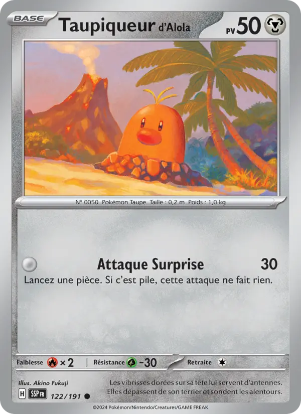 122/191 - Taupiqueur d'Alola