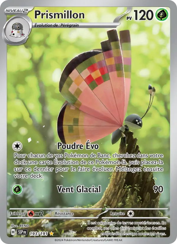 Prismillon — Carte Pokémon 193 Étincelles Déferlantes