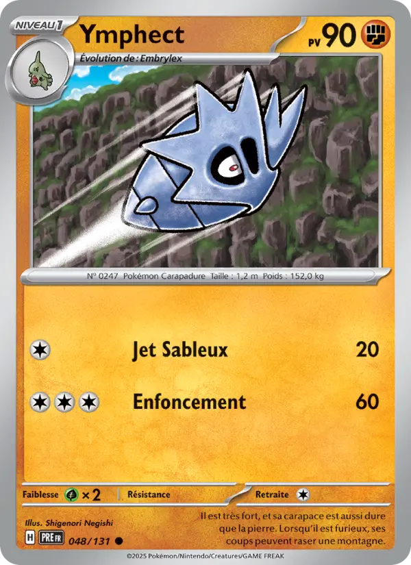 Ymphect — Carte Pokémon 048 Évolutions Prismatiques