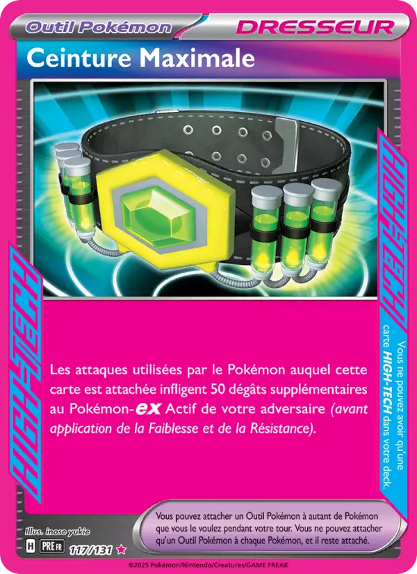 117/131 - Ceinture Maximale