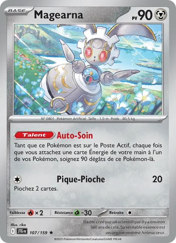 Magearna — Carte Pokémon 107 Aventures Ensemble