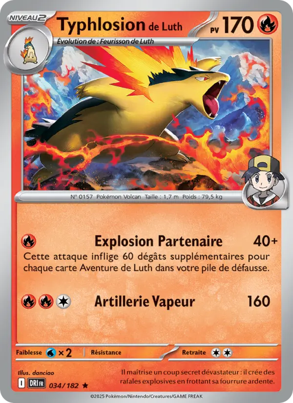 034/182 - Typhlosion de Luth