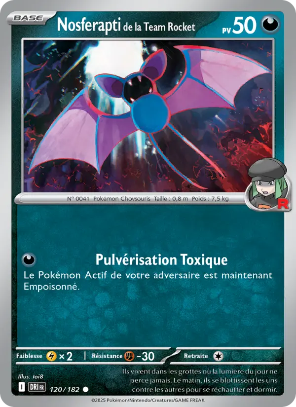 120/182 - Nosferapti de la Team Rocket
