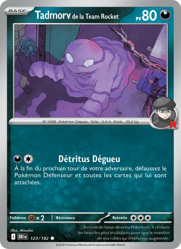 123/182 - Tadmorv de la Team Rocket