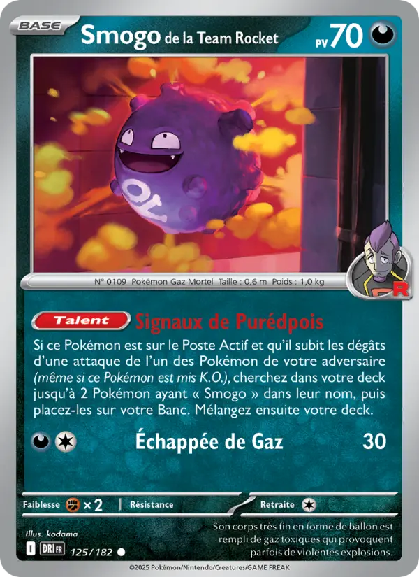 125/182 - Smogo de la Team Rocket