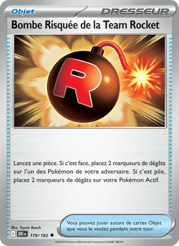 179/182 - Bombe Risquée de la Team Rocket