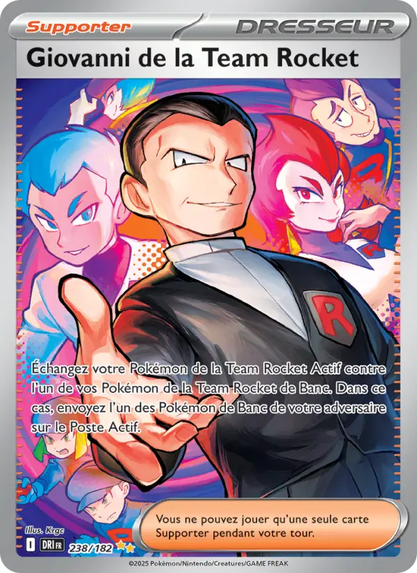 238/182 - Giovanni de la Team Rocket