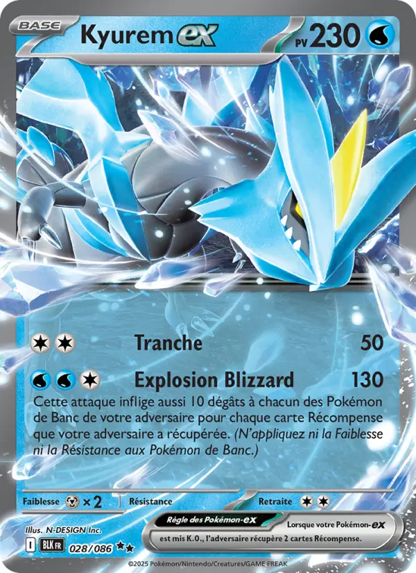 028/086 - Kyurem EX