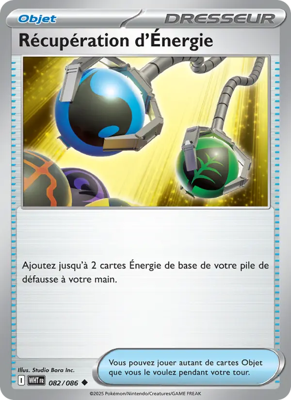 082/086 - Récupération d'Énergie