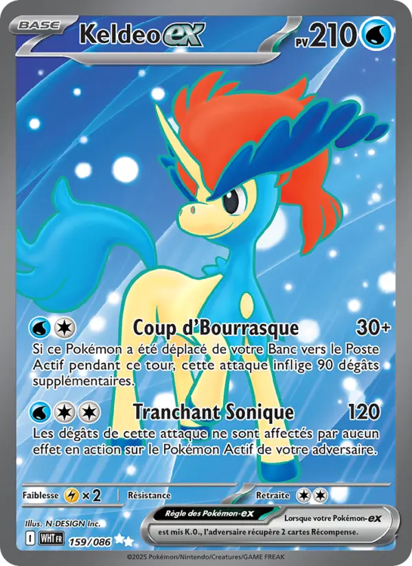 159/086 - Keldeo EX
