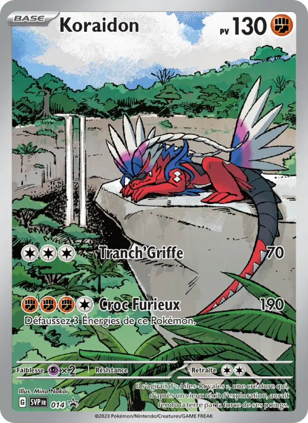 Koraidon — Carte Pokémon 014 SVP Black Star Promos