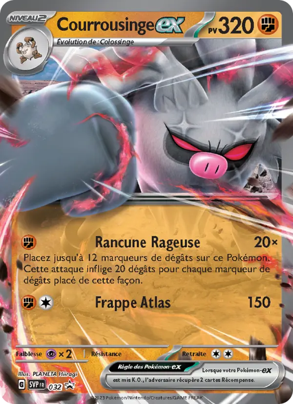 Courrousinge-ex — Carte Pokémon 032 SVP Black Star Promos