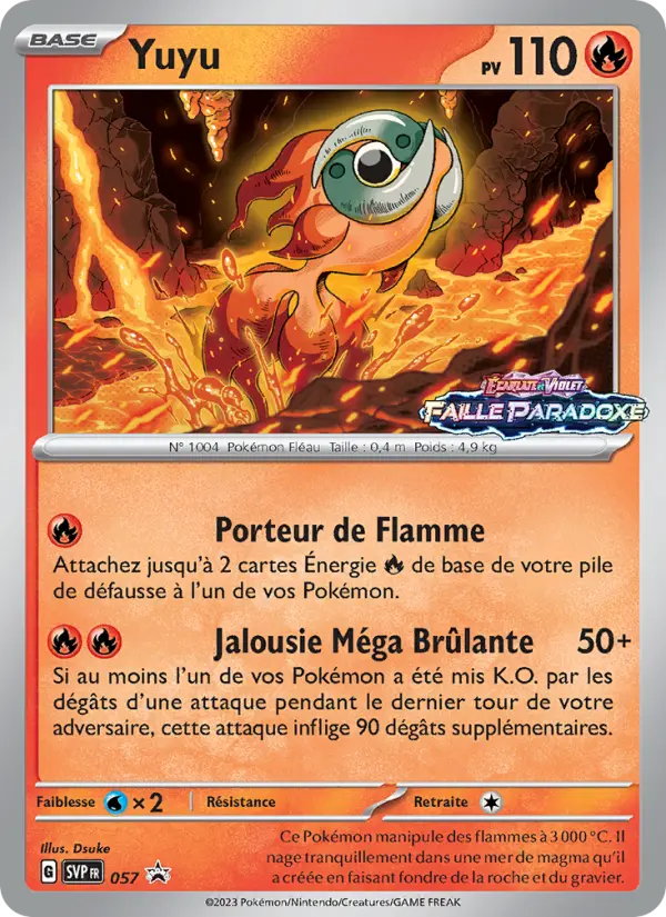 Yuyu — Carte Pokémon 057 SVP Black Star Promos