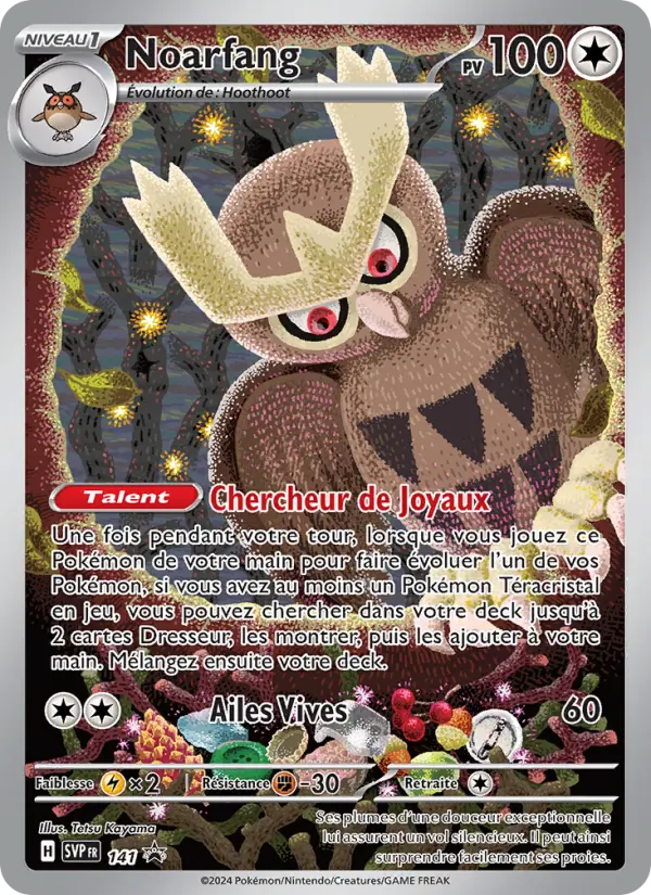 Noarfang — Carte Pokémon 141 SVP Black Star Promos