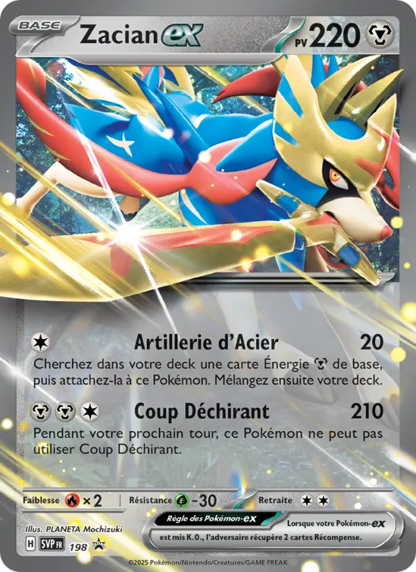 SVP198 - Zacian EX