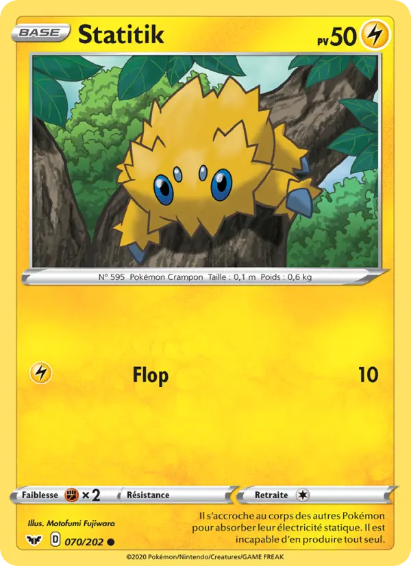 Statitik — Carte Pokémon 70 Épée et Bouclier