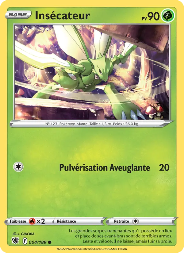 Insécateur — Carte Pokémon 004 Astres Radieux