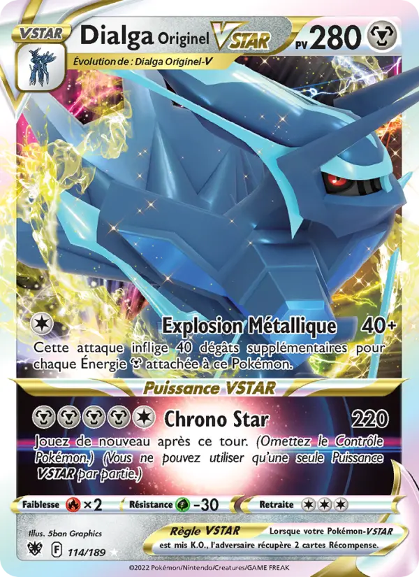 114/189 - Dialga Originel VSTAR