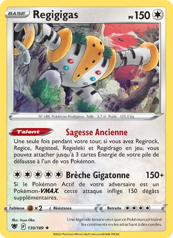 130/189 - Regigigas