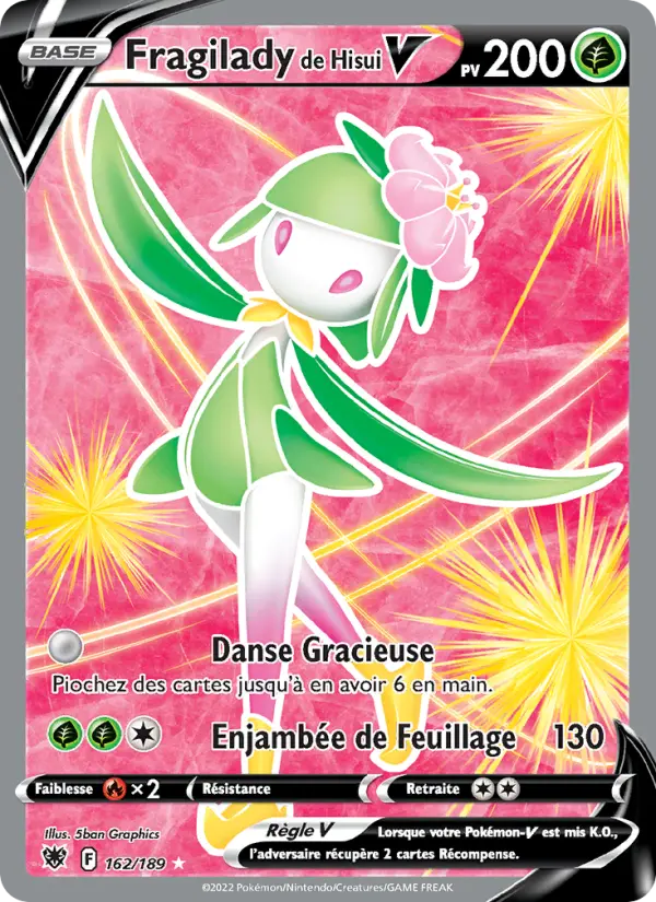 Fragilady de Hisui V — Carte Pokémon 162 Astres Radieux