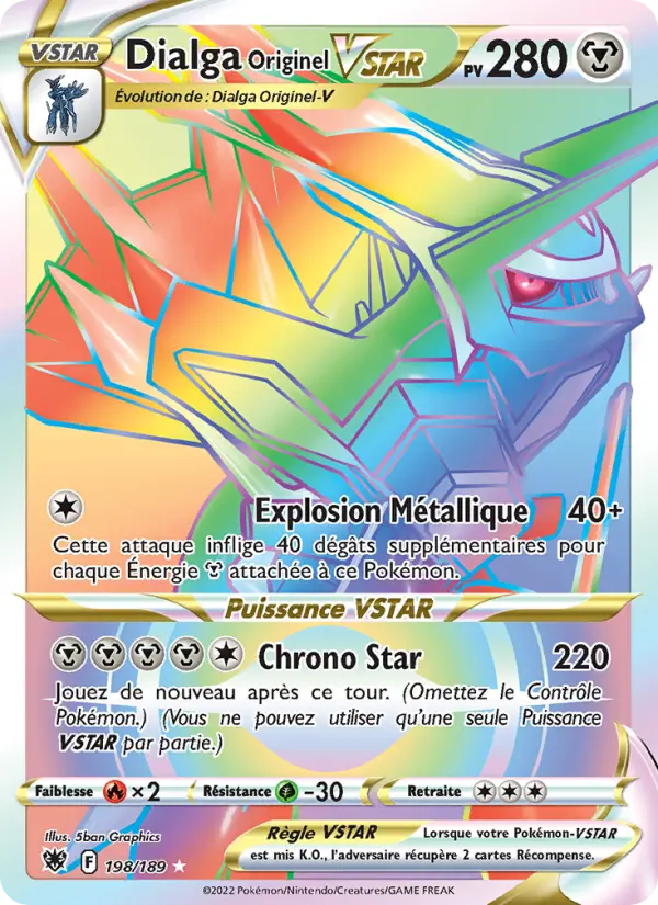 198/189 - Dialga Originel VSTAR