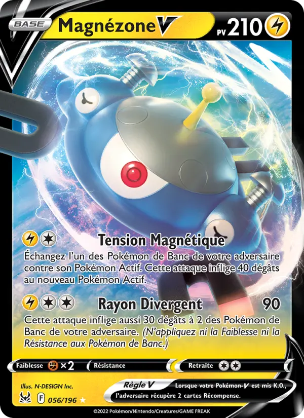 Magnézone V — Carte Pokémon 056 Origine Perdue