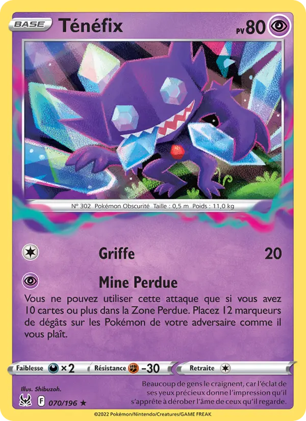 070/196 - Ténéfix