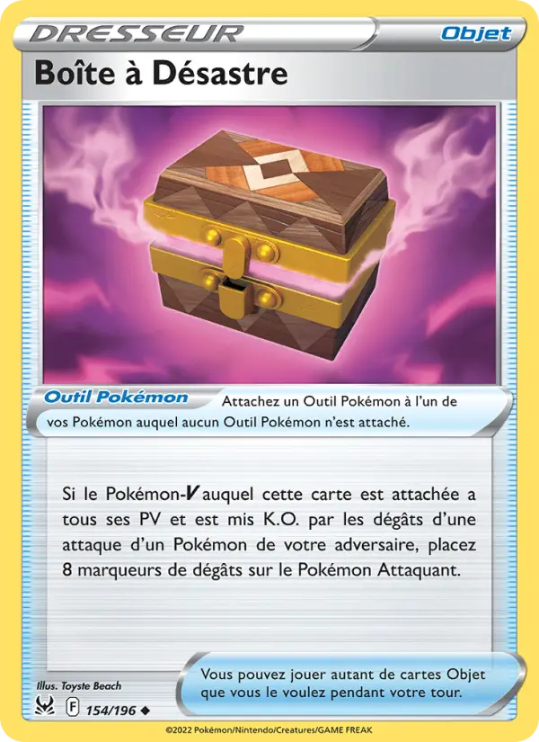 154/196 - Boîte à Désastre