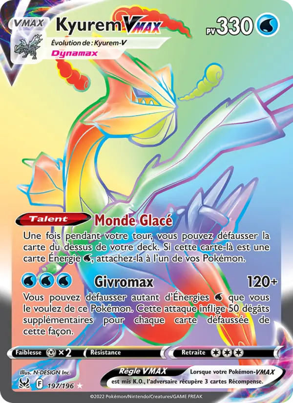 197/196 - Kyurem VMAX