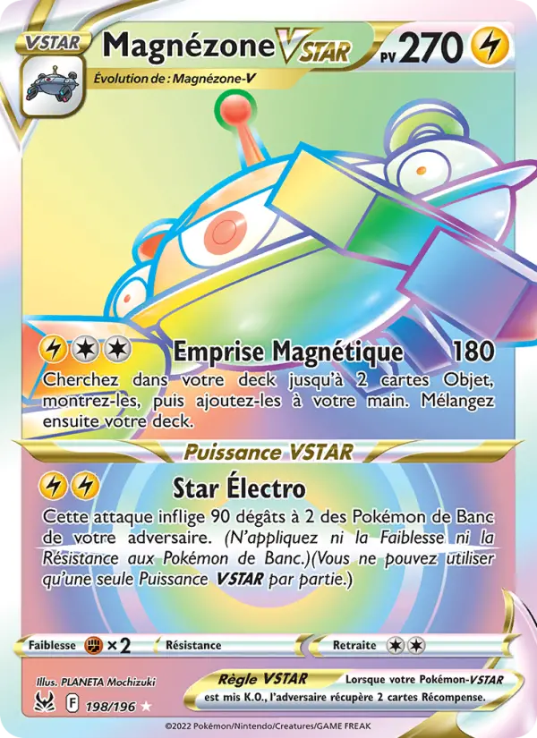 Magnézone VSTAR — Carte Pokémon 198 Origine Perdue