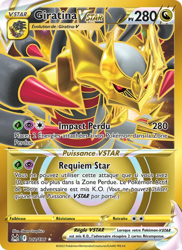 212/196 - Giratina VSTAR