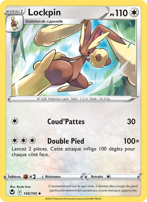 Lockpin — Carte Pokémon 145 Tempête Argentée