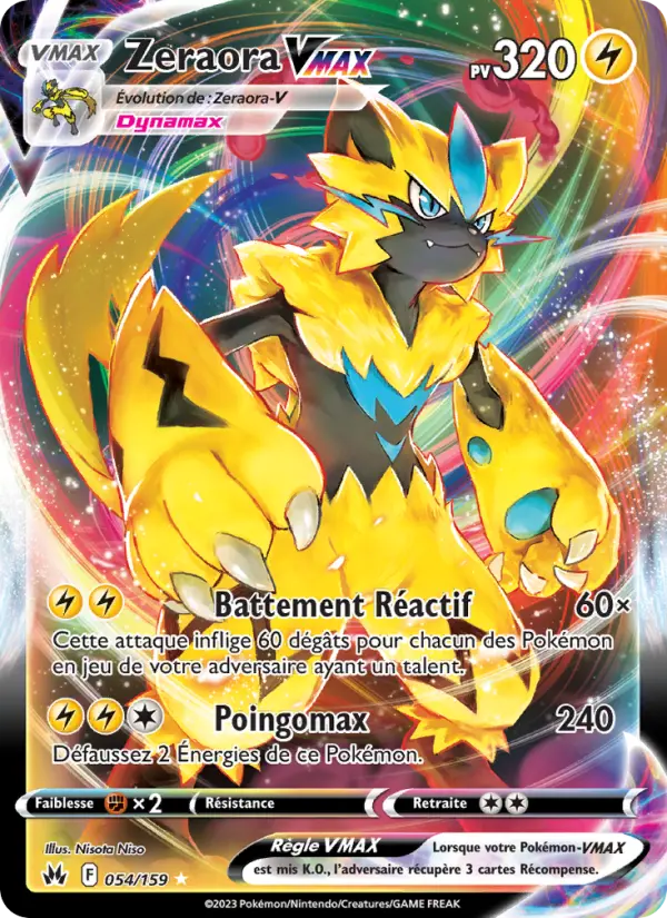 054/159 - Zeraora VMAX