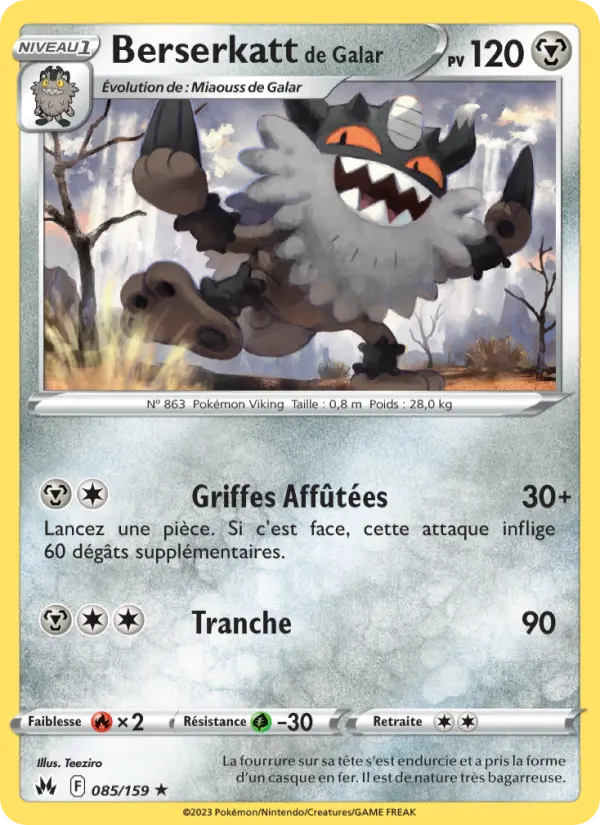 085/159 - Berserkatt de Galar