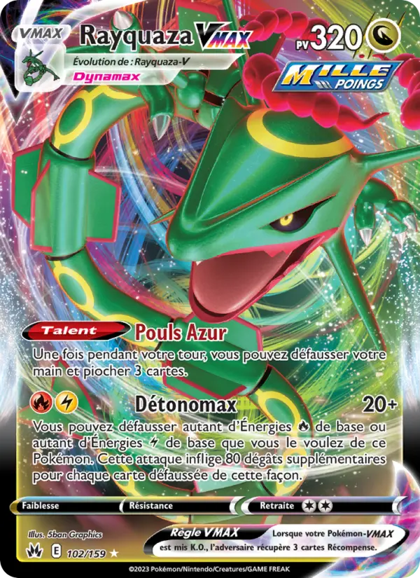 102/159 - Rayquaza VMAX