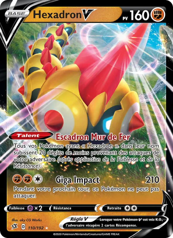 Hexadron V — Carte Pokémon 110 Clash des Rebelles