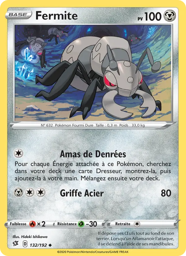 Fermite — Carte Pokémon 132 Clash des Rebelles
