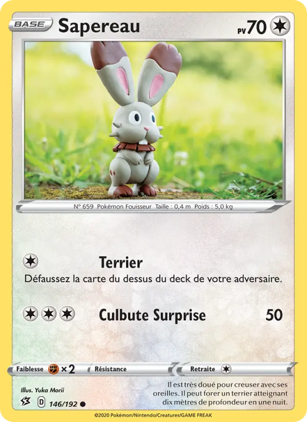 Sapereau — Carte Pokémon 146 Clash des Rebelles