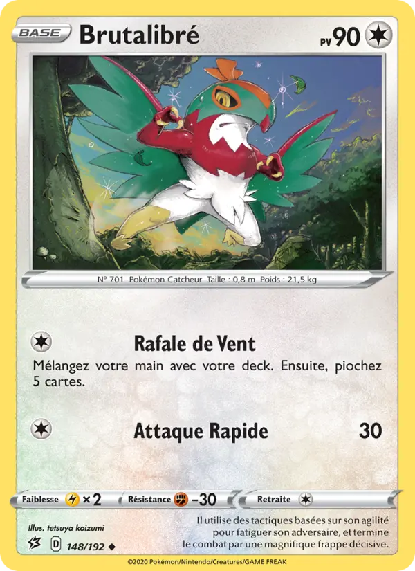 Brutalibré — Carte Pokémon 148 Clash des Rebelles