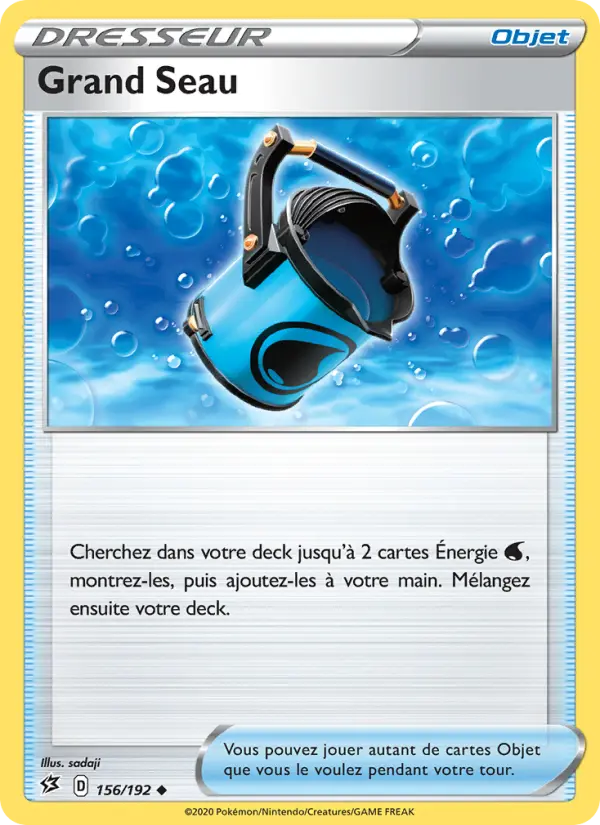 Grand Seau — Carte Pokémon 156 Clash des Rebelles