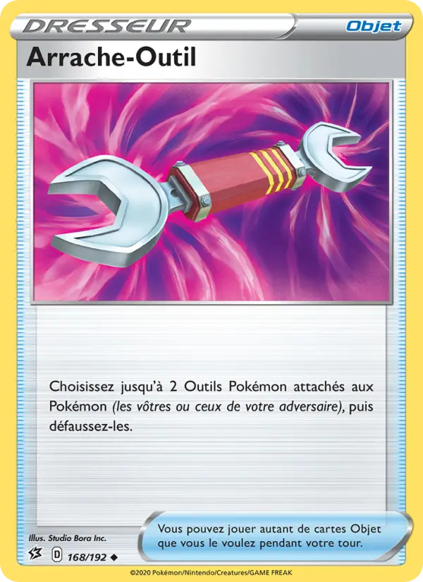 Arrache-Outil — Carte Pokémon 168 Clash des Rebelles