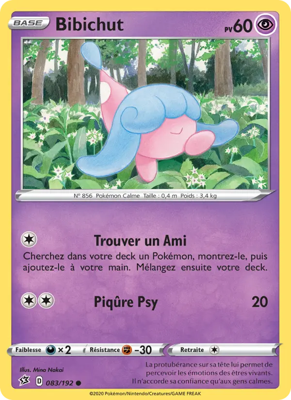 Bibichut — Carte Pokémon 83 Clash des Rebelles