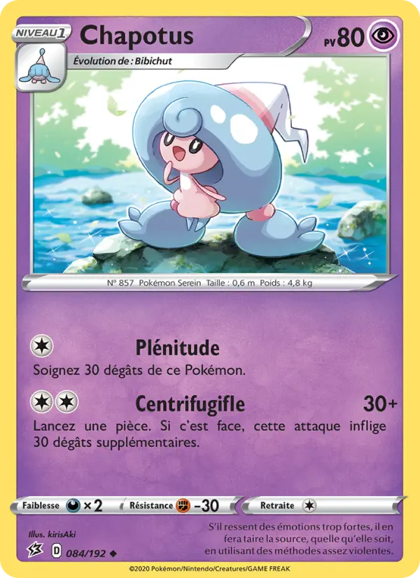 Chapotus — Carte Pokémon 84 Clash des Rebelles