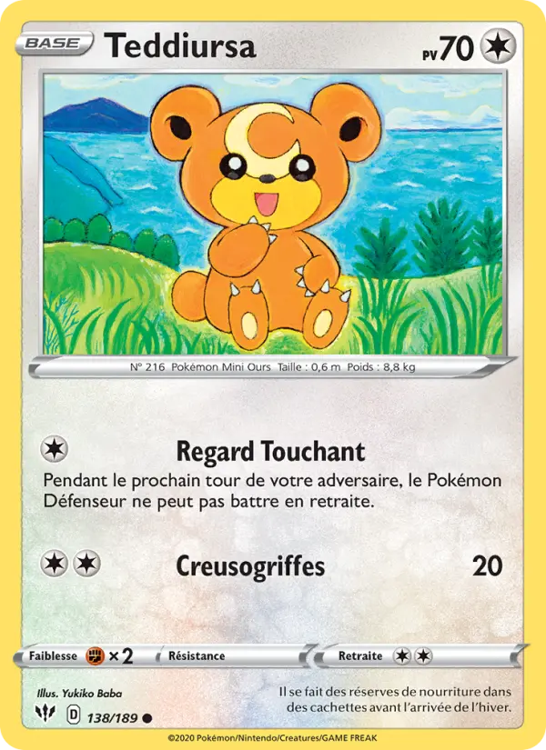 138/189 - Teddiursa