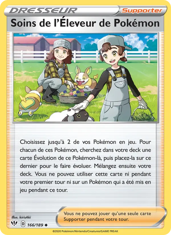 166/189 - Soins de l'Éleveur de Pokémon