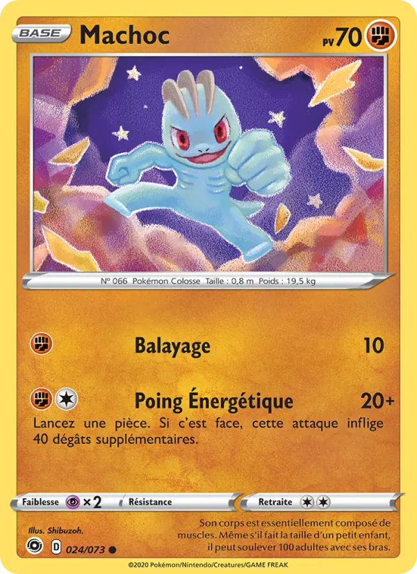 Machoc — Carte Pokémon 24 La Voie du Maître