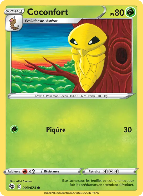 Coconfort — Carte Pokémon 3 La Voie du Maître